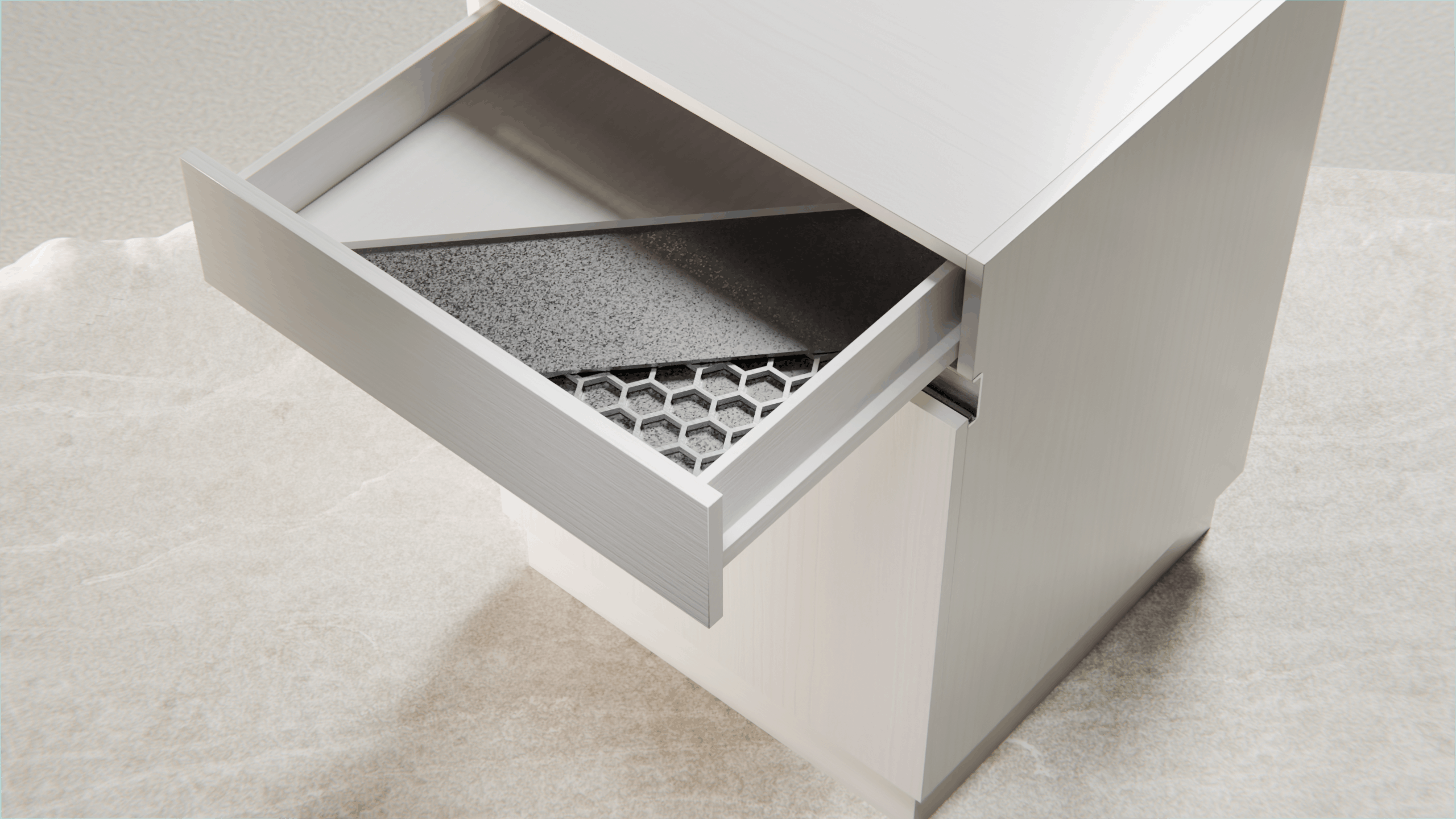 Drawer and hardware fit